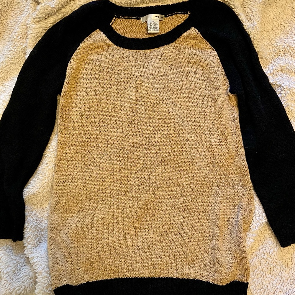 3/4 sleeve sweater